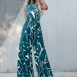 TANDUL Printed Basic Jumpsuit-picture-39