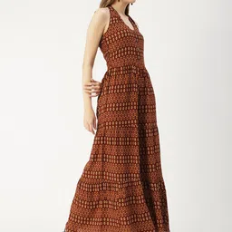 Moomaya Geometric Printed Halter Neck Basic Jumpsuit-picture-20