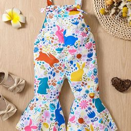 StyleCast Infant Girls Printed Basic Jumpsuit-image-30