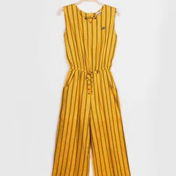 Peppermint Girls Striped Basic Jumpsuit-image-58