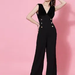 KASSUALLY Women Gathered Basic Jumpsuit-picture-17