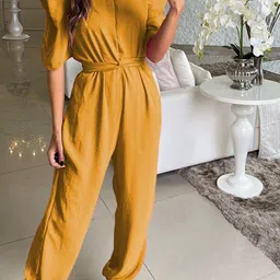 StyleCast x Revolte Round Neck Basic Jumpsuit-picture-55