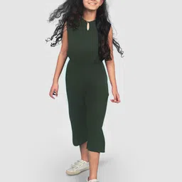 Uptownie Lite Girls Solid Keyhole Jumpsuit-picture-49