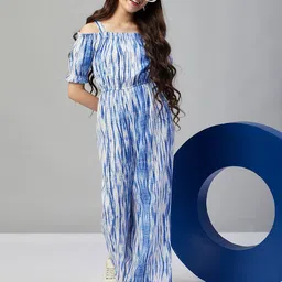 Stylo Bug Girls Printed Basic Jumpsuit-22