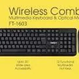 Frontech FT-1603 Wireless Standard Desktop Keyboard image 2
