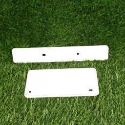 UNIVERSAL NUMBER PLATE BIKE,SCOOTY, SCOOTER WHITE MADE IN INDIA Bike Number Plate-65
