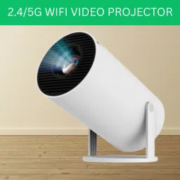 SACRO Smart (Projector) 1080P & 4K Support Rotatable Design With Netflix/Prime etcQ335 (4500 lm / 1 Speaker / Wireless / Remote Controller) Portable Projector-picture-14