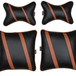 Multicolor Leatherite Car Pillow Cushion for BMW-picture-1
