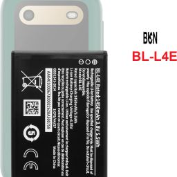 BKN Mobile Battery ForNOKIA OG QC CHECKED Nokia 2660/8210 4G Battery (BL-L4E) 1450 MAH/Nokia 2660/Nokia 8210-image-50