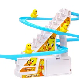 Small Ducks Stair Climbing With Lights And Music - 3 Duck (Yellow)20-picture-25