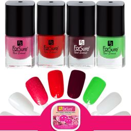 Quick Dry Polish Nail Art Combo Pack (5ml Each)-27