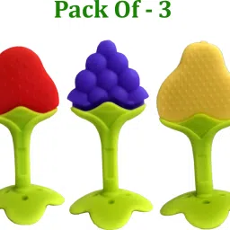 Fruit Shape Silicone Teethers Soft Stick Chews Nibbler for Baby Dental Care Teether-picture-21