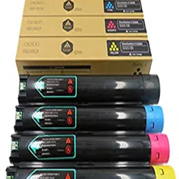 wetech Toner cartridge Compatible for Xerox Versalink C7020/C7025/C7030(4 Color Pack ) Black + Tri Color Combo Pack Ink Cartridge-picture-0