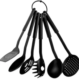 6 PCS Plastic NONSTICK Spatula – Heat-Resistant, Flexible Kitchen Spatulas Non-Stick Spatula-picture-29