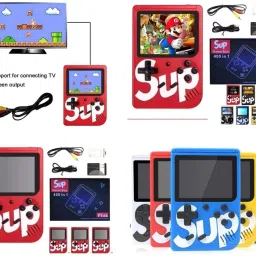 CHG Sup Game Portable Video Game Box Battery Included (Random Colour) 1 GB with SUPER MARIO image 3