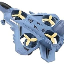 Best quality(pack of 1)Army fighter JET Toy/Aircraft toy unbreakable /push & go-image-3