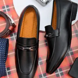 Stylish & Comfortable with Soft Cushioned Insole | Hand-Stitched Design Loafers For Men-image-69