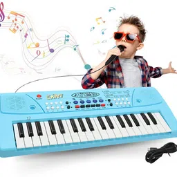 snm97 37 Key Piano Keyboard Toy with Recording and Mic for Boys Girls SBL4-picture-15