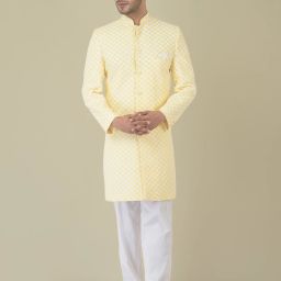 DEYANN Printed Sherwani-image-14