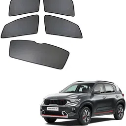 auto addict Side Window, Rear Window Sun Shade For Kia Sonet-picture-43