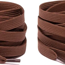 house of common Shoe Laces Brown Flat 120cm shoe laces for canvas sneakers Brown shoes Shoe Lace-image-97