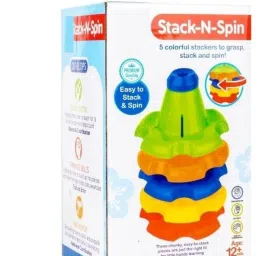 Stack N Spin Play Spinning Toy With Stacking (Multicolor)-5