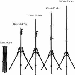 airtech Ring Light 10" With Tripod Stand For Video, Selfie, Photography, Vlogs, Reels Tripod, Monopod, Tripod Kit, Monopod Kit-21