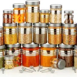 reeq Plastic Grocery Container- 1200 ml, 650 ml, 350 ml, 250 ml image 2