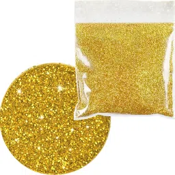 Gold Fine Glitter Powder | 100g Sparkle Dust for Craft-image-2