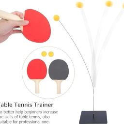 Indoor & Outdoor Table Tennis Self-Training Instrument Kid sport toy Table Tennis Kit-24