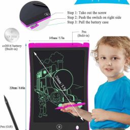 ™Electronic Writing Pad/Tablet Drawing Board (Paperless Digital Tablet)-10