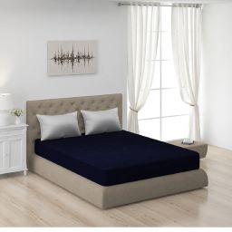 Elastic Strap Queen Size Breathable, Waterproof Mattress Cover-image-39