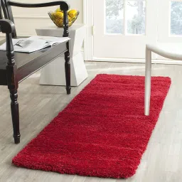 Red Wool, Cotton Runner-image-3