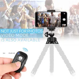 POZUB Wireless Video Photo Selfie Shutter Bluetooth +Carry PouchCamera Remote Control image 4