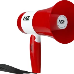 MIC 11 (RECHARGEABLE HANDHELD MEGAPHONE) 75W Power, 1200mAh Battery, 500m Range with Talk/Record/Music/USB/Bluetooth/Sensor/Siren Indoor, Outdoor PA System-12