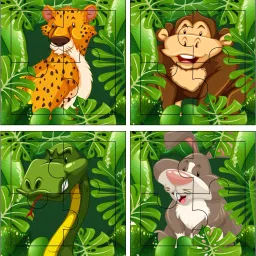 Learning Animal Puzzle For Kids, Puzzle Game For Kids , Toys for kids-13