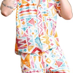 Shirt Regular Shorts Co-ords Set-image-79