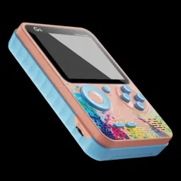 markif G5 Handheld Built-in 500 Retro Video Game Console pink Color as per Availability 8 GB with MARIO, CONTRA, MANY MORE image 5