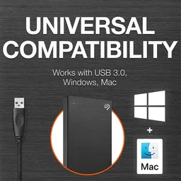 SEAGATE One Touch 2TB USB 3.0 Hard Disk Drive (Mac And Windows Compatible, STKY2000405, Rose Gold) image 4