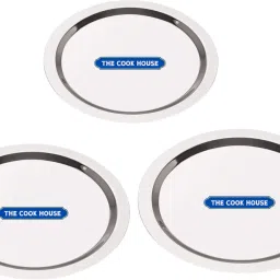 Stainless Steel Lid Set for Kitchen Utensils | Round Steel Ciba/Lid for Pot/Tope 7.6 inch, 8.2 inch, 9 inch Lid Set-image-4
