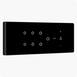 iotics Smart Touch Switch for 7 Lights & 1 Fan, Remote, Mobile App, Alexa & Google Home Smart Switch-14