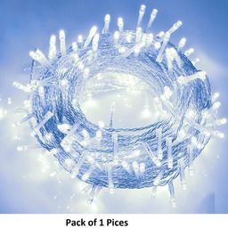 junjadiya 40 LEDs 12 m White Steady Ball Rice Lights-picture-10