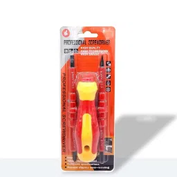 penggong Insulated Screwdriver Set with Magnetic Bits, Electrician's Tool Standard Screwdriver Set image 3