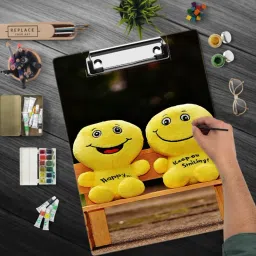 Keep Smile Digital Reprint Clip Board Exam Pad (14x10 Inches) exampad-picture-31