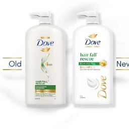 dove Hairfall Rescue Shampoo, With Nutrilock Actives To Reduce Hairfall image 3