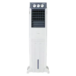 VOLTAS Slimm 55 Litres Tower Air Cooler with Fully Collapsible Louvers (Ice Chamber, White & Grey)-image-93