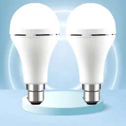 Emergency 12W Inverter LED Bulb with 2000mAh Rechargeable Battery Pack of 2 I436 4 hrs Bulb Emergency Light-11