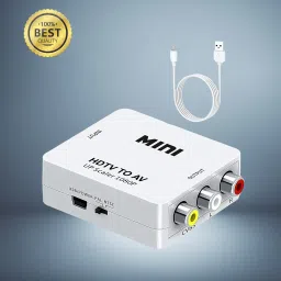 SDMINITEKTV-out Cable HDMI TO AV Converter For Tv With resolution 1080p Hd Video Converter-67