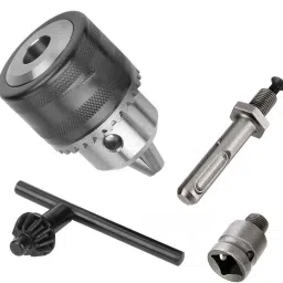 13mm Drill Chuck with SDS-plus Shank, Socket Square Converter and 1/4 Inch Hex Shank, Fit Impact Driver Hammer, Electric Wrench and Air Screwdriver-26