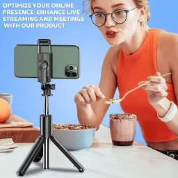 Infinite Digital Bluetooth Selfie Stick with Wireless Remote And Extended Tripod Stand Bluetooth Selfie Stick image 5